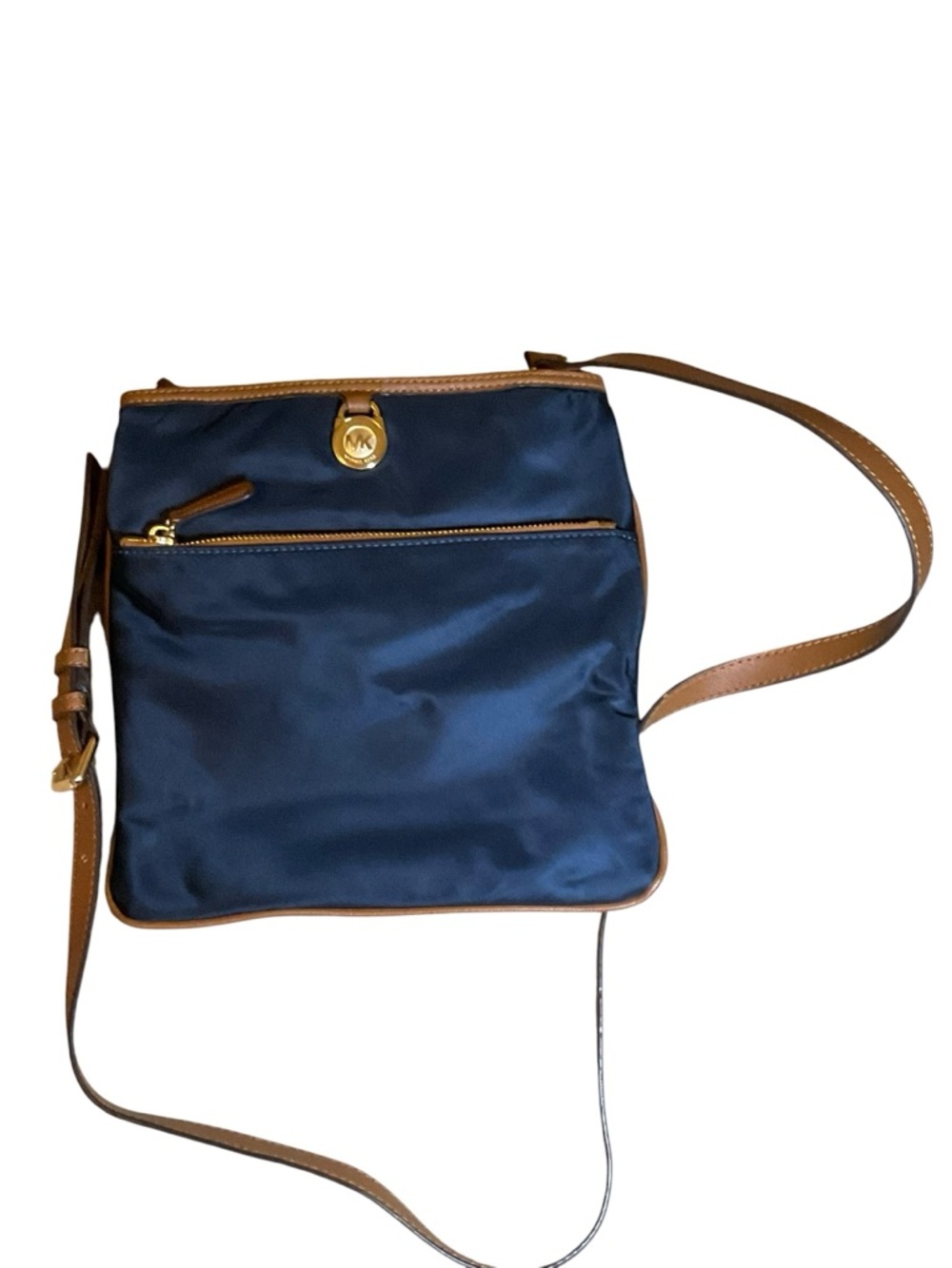 Michael Kors Navy Nylon Kempton Crossbody